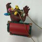 Warner Bros Tasmanian Devil 1995 Christmas Ornament Treasure Chest Lights