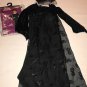 Black Widow Halloween Costume Dress Girls Size 5 6 7 Gothic