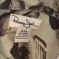 Panama Jack Hawaiian Button Front Shirt Size XL Tan Brown Rum