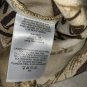 Panama Jack Hawaiian Button Front Shirt Size XL Tan Brown Rum