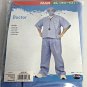 Mens Doctor Surgeon Halloween Costume XL 40 42 Cosplay Nurse Scrubs Top Pants
