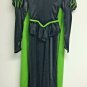 Wizard of Oz Wicked Witch of the West Girls Halloween Costume Dress Size M 8 10