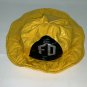 Boys Fireman Hat Child Size Halloween Costume Accessory Yellow PVC 20" Diameter