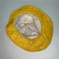 Boys Fireman Hat Child Size Halloween Costume Accessory Yellow PVC 20" Diameter
