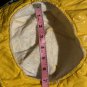 Boys Fireman Hat Child Size Halloween Costume Accessory Yellow PVC 20" Diameter