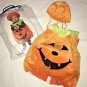Fun World Pumpkin Jack O'lantern Halloween Costume Infant Sz 0-24 Months Unisex