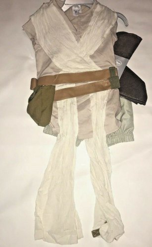 Disney Store Star Wars Force Awakens Rey Halloween Costume Girl Size 7 8