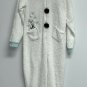 Disney Frozen Olaf Womens Union Suit One Piece Fleece Pajama  Adult Size L 10 12