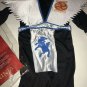 Boys The Shadow Ninjas Ice Wolf Ninja Halloween Costume Size 4-6 Black