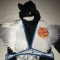 Boys The Shadow Ninjas Ice Wolf Ninja Halloween Costume Size 4-6 Black