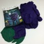 Adult Purple Grapes Halloween Costume One Size Group Couple Fruit Unisex