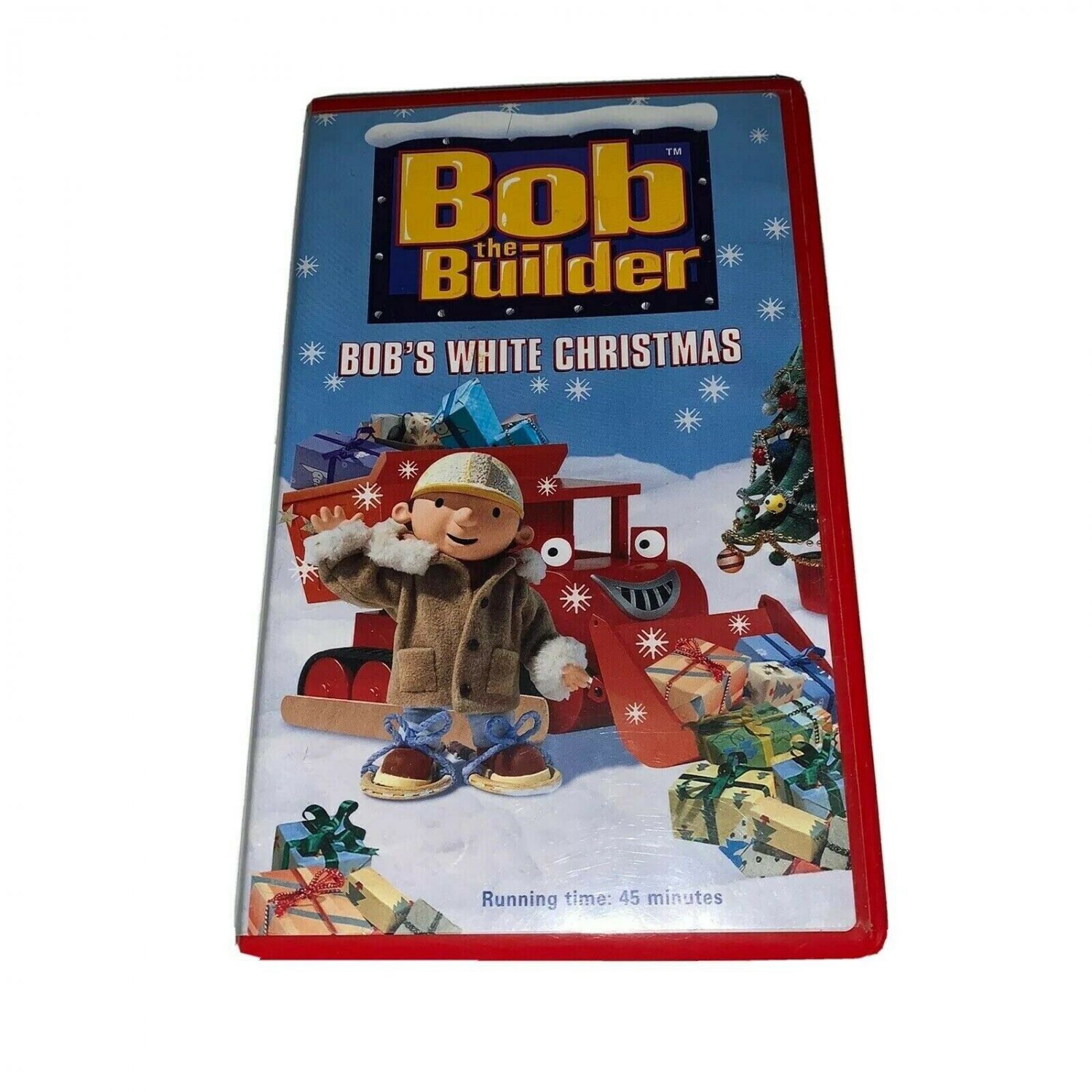 Bob The Builder Bob's White Christmas VHS Movie Cassette Tape