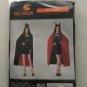 Adult Halloween Reversible Cape One Size Costume Accessory Red Black New