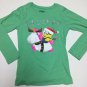 Despicable Me Minion Santa Girls Long Sleeve Christmas T-shirt Size L 10 12 Tee