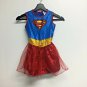 Toddler Girls Classic Supergirl Halloween Costume Dress Size 3T 4T DC Superman