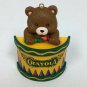 1992 Crayola Crayons Bear W/ Drum Christmas Tree Ornament Holiday Binney & Smith