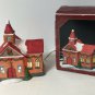 Vintage Windsor Village Collection Lighted Electric Christmas Village Church