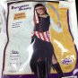 Girls Buccaneer Beauty Pirate Halloween Costume Size 8 10 Top Skirt New
