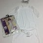 Girls Angel Halloween Costume Dress Size S 4-6 Christmas Rubie's