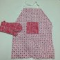 Toysmith Baker Chef Girls Apron Oven Mitt Set Halloween Costume Accessory