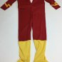 DC Comics Justice League The Flash Boys Halloween Costume SZ M Muscle Jumpsuit