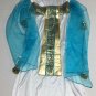Girls Cleopatra Halloween Costume Roman Greek Egyptian  Dress Size L 12 14