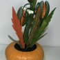 Creepy Orange Pumpkin Halloween Biting Blossoms 16” Planter Hyde & EEK Boutique