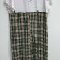 Mens 50's Class School Nerd Geek Halloween Costume One Size Jumpsuit Plaid