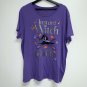 Womens Halloween T-shirt Instant Witch Just Add Candy Size 2XL 18 20 Purple Tee