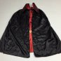 Boys Vampire Dracula Halloween Costume Cape Necklace Size XL 14 16 Black Red