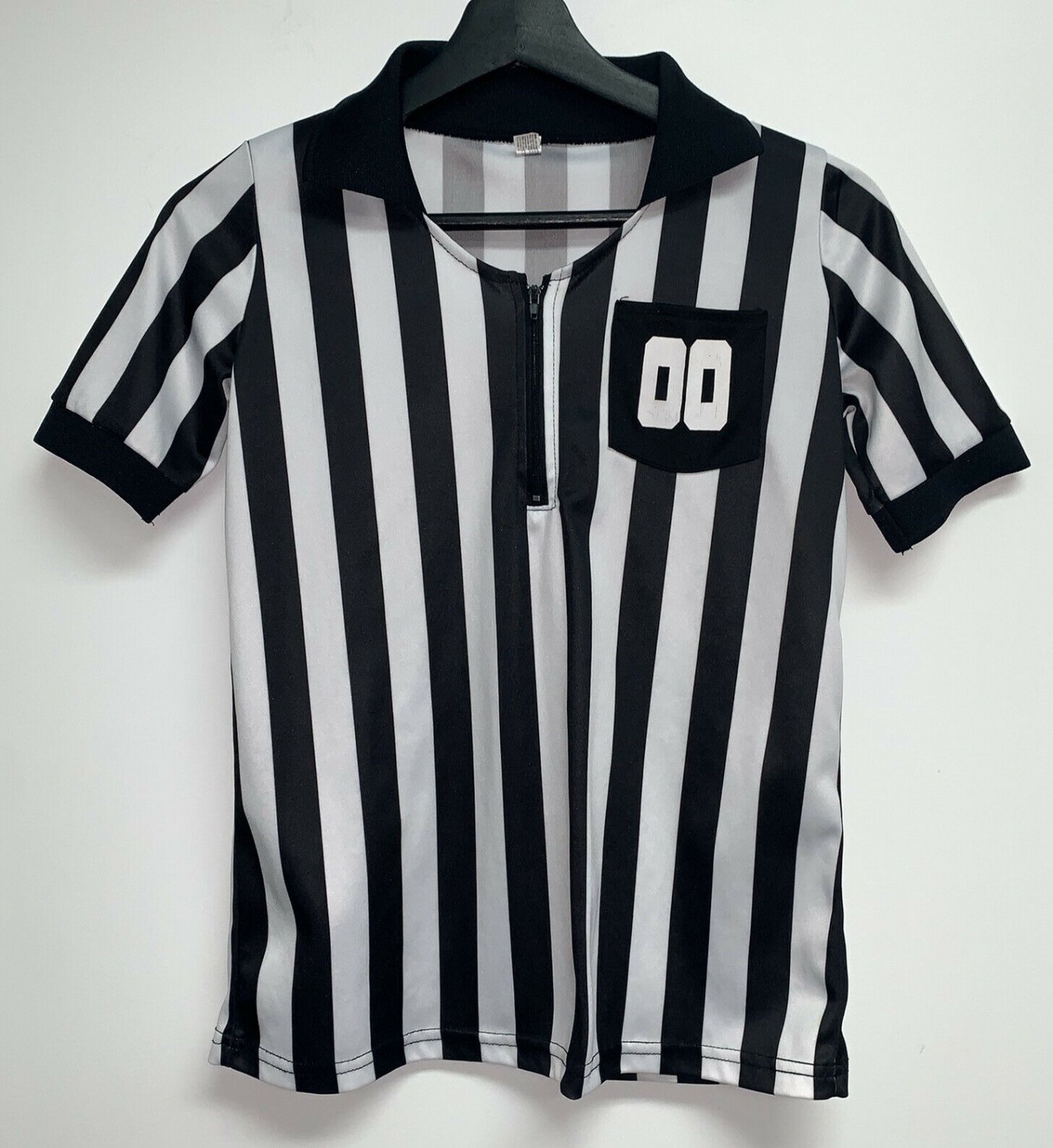 CostumesUSA Boys Referee Halloween Costume Shirt Child Standard Size ...