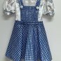 Rubie's Wizard Of Oz Girls Sequin Dorothy Dress Halloween Costume Size S A