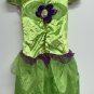 Disney Fairies Toddler Girls Tinkerbell Dress Wings XS 3T 4T Halloween Costume