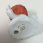 Vintage Ceramic Halloween Ghost Jack O'Lantern Head Figurine Figure Statue 4"