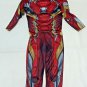Marvel Avengers Boys Iron Man Halloween Costume Jumpsuit Mask Superhero M 8 10