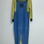 Despicable Me Minion Plush Fleece Hooded Pajamas Union Suit Costume S 4  6 1 PC