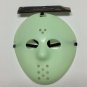 Halloween Hockey Mask Costume Accessory Glow In The Dark Adult One Size