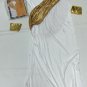 Julius Caesar Mens Roman Robe Sash Halloween Costume Size XL White Gold Toga