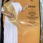Julius Caesar Mens Roman Robe Sash Halloween Costume Size XL White Gold Toga