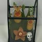 Hyde & Eek Boutique Yellow Creepy Face Halloween Faux Plants Terrarium TARGET