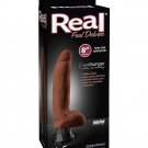 Pipedream Real Feel Deluxe No. 5 8" Vibe Waterproof - Brown