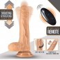Blush Dr. Skin Silicone Dr. Grey 7" Thrusting Dildo - Vanilla
