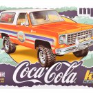 Skill 1 Model Kit Chevrolet K5 Blazer "Coca-Cola" 1/25 Scale Model by MPC Skill 1 Model Kit Chevrolet K5 Blazer "Coca-Cola" 1/25 Scale Model by MPC