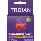 Trojan Pleasure Condoms - Asst. Box of 3