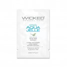 Wicked Sensual Care Simply Aqua Jelle Water Based Lubricant - .1 oz 10- Pack
