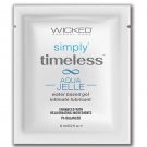 Wicked Sensual Care Simply Timeless Jelle Water Based Lubricant - .2 oz 10- Pack