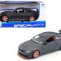 BMW M4 GTS Gray with Carbon Top and Orange Wheels 1/24 Diecast Model Car by Maisto