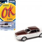 1980 Chevy Monte Carlo White Claret Top OK Used Cars 2023 1/64 Diecast Johnny Lightning