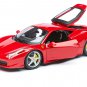 Ferrari 458 Italia Red 1/24 Diecast Model Car by Bburago