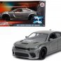 2021 Dodge Charger SRT Hellcat Gray 1/24 Jada Fast X Fast & Furious Diecast